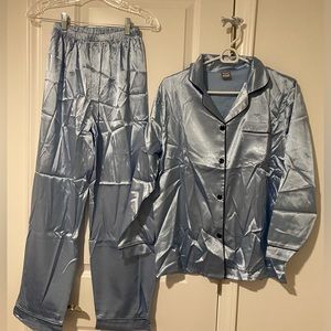 Light blue silky PJ set ( pants )